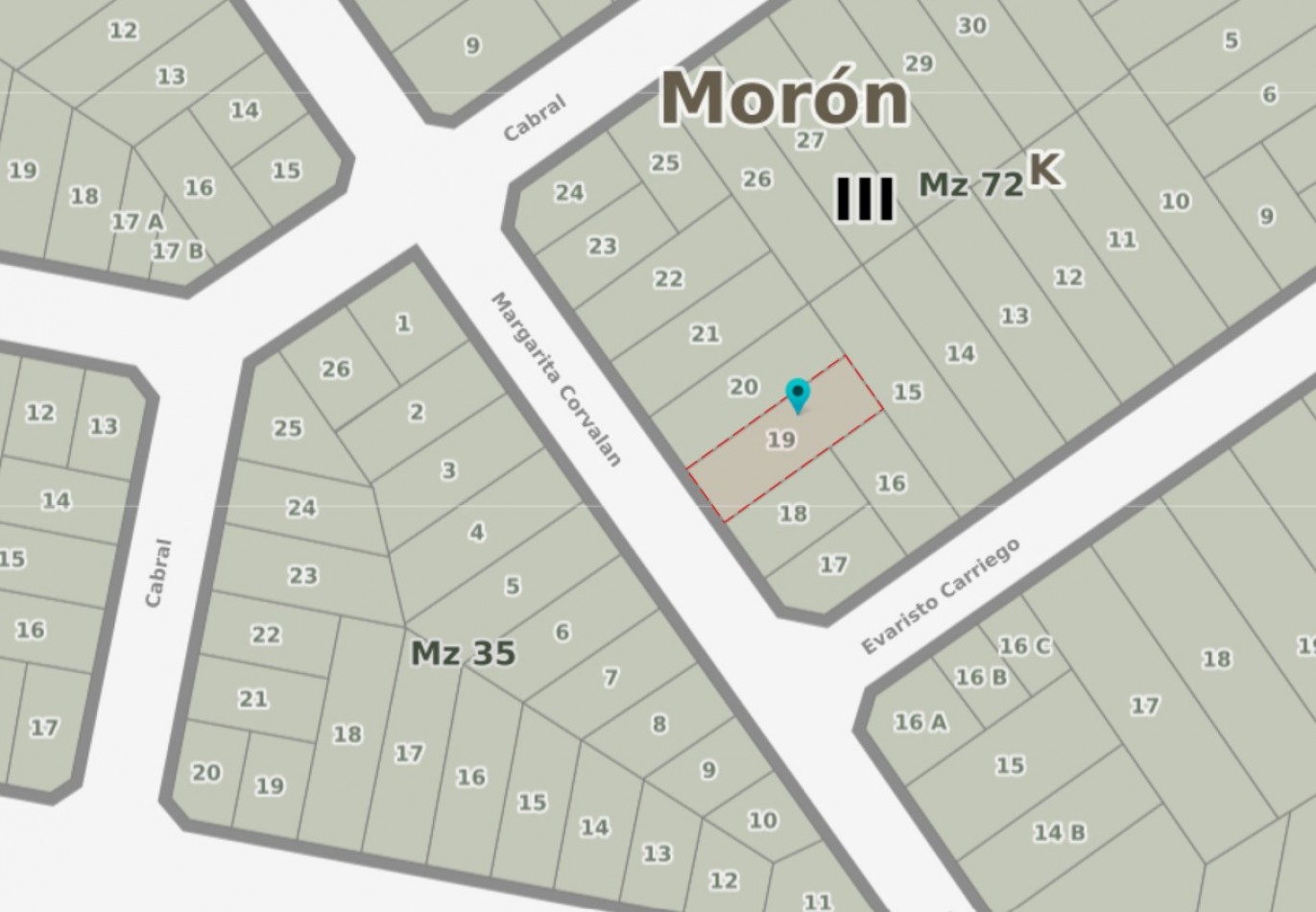 Lote 300 m² en El Palomar - Ideal Desarrollo / Inversion