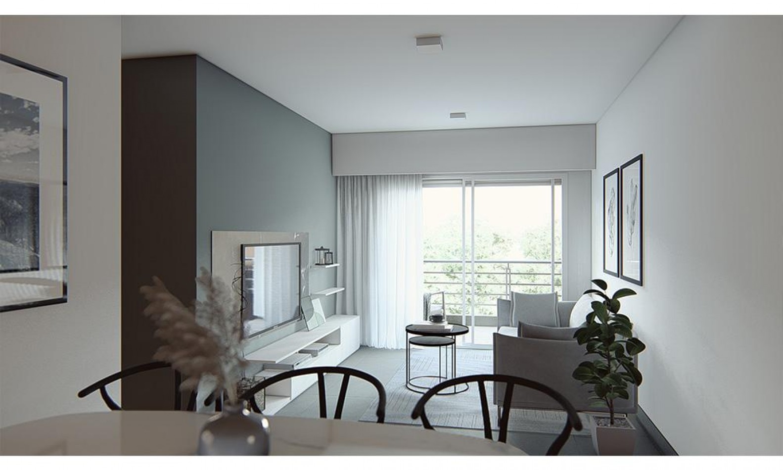 Departamento 1 Ambiente a Estrenar en Martin Coronado | Emprendimiento Las Malvinas