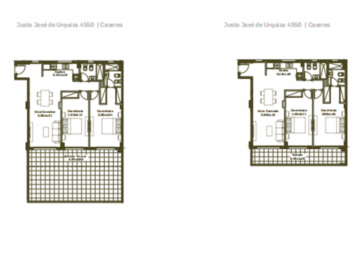Departamento 3 Ambientes Contrafrente en Urquiza 4550, Caseros - Financiacion Disponible